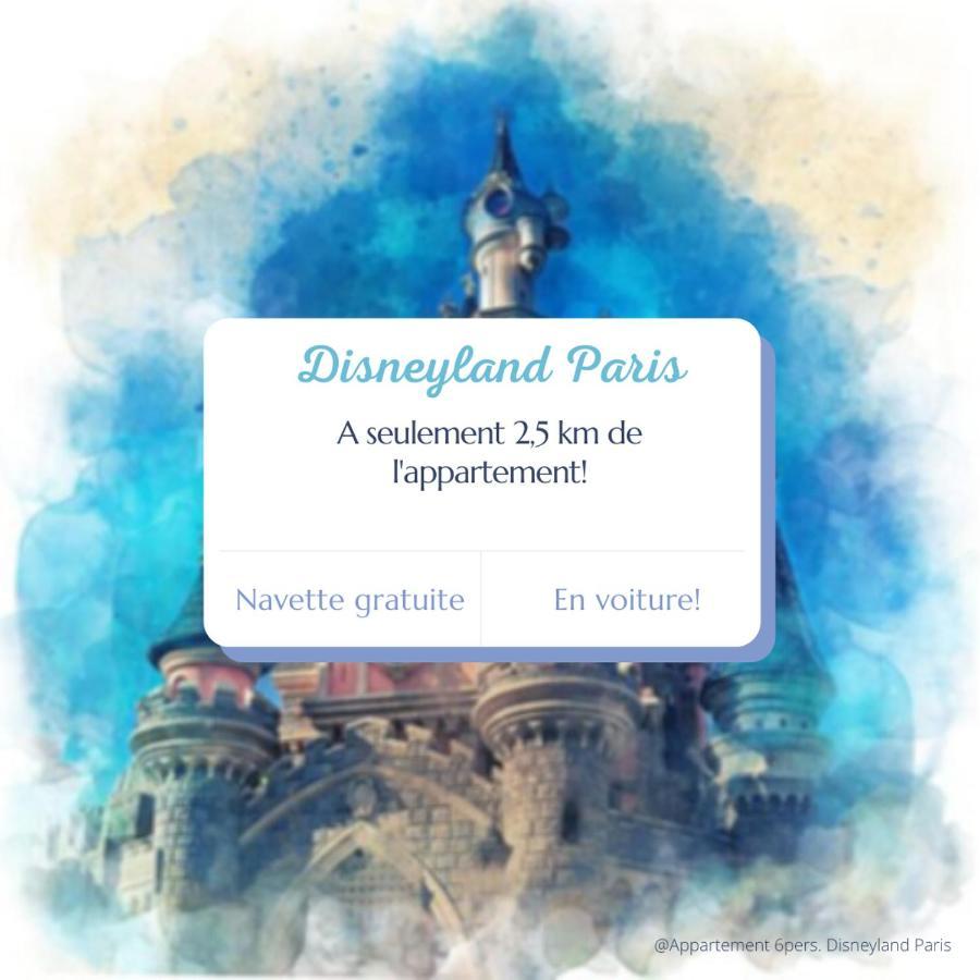 Appartement 6 pers. à Disneyland Paris Chessy (Seine-et-Marne) Exterior foto